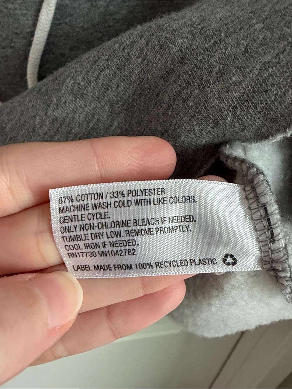 WILD FABLE Cropped Gray Drawstring Fleece Hoodie - Picture 15 of 15